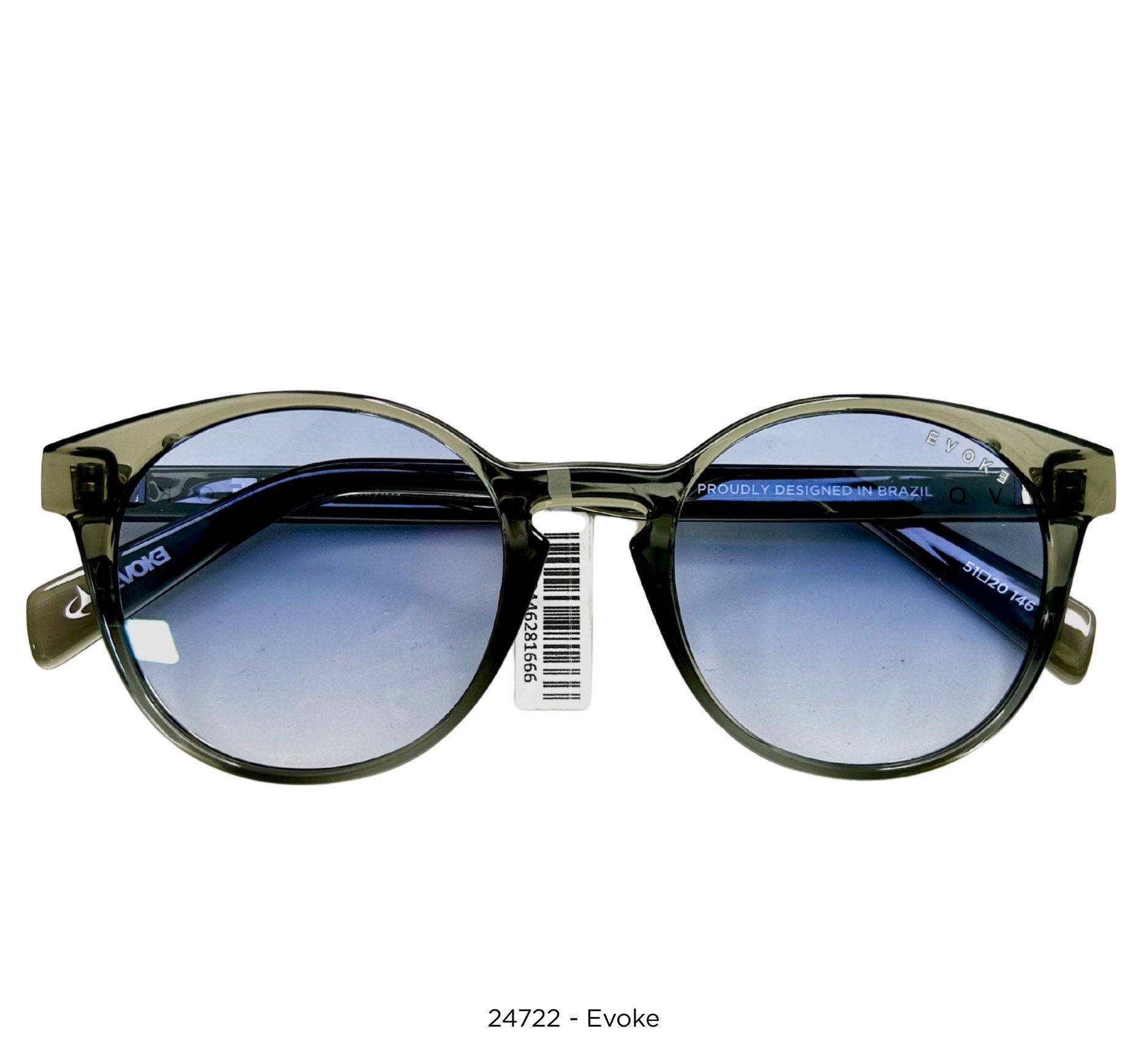 Evoke 24722 Solar — frente da armação Masculino Solar